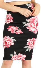 Load image into Gallery viewer, Slay All Day Plus Size Scuba Skirt