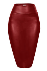 Load image into Gallery viewer, Rock Chick Faux Leather Skirt